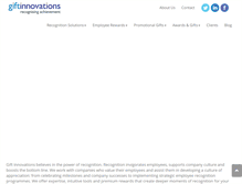 Tablet Screenshot of giftinnovations.ie